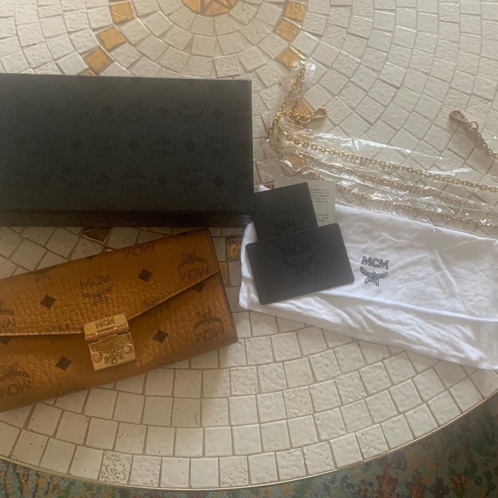 MCM Crossbody Wallet